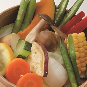 厳選10種の蒸し野菜